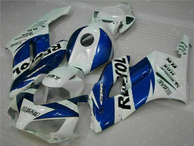 Inexpensive 2004-2005 White Blue Repsol Honda CBR1000RR Motorbike Fairing Kits Inexpensive 2004-2005 White Blue Repsol Honda CBR1000RR Motorbike Fairing Kits