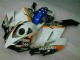 Inexpensive 2004-2005 White Blue Honda CBR1000RR Replacement Fairings Inexpensive 2004-2005 White Blue Honda CBR1000RR Replacement Fairings