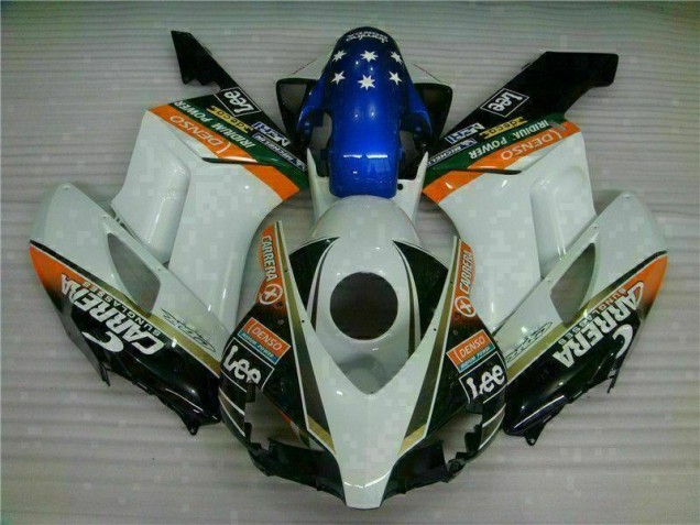 Inexpensive 2004-2005 White Blue Honda CBR1000RR Replacement Fairings Inexpensive 2004-2005 White Blue Honda CBR1000RR Replacement Fairings