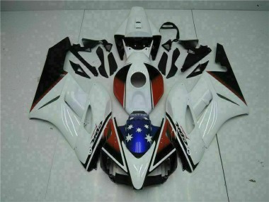 Inexpensive 2004-2005 White Black Honda CBR1000RR Motorcycle Fairings Kit
