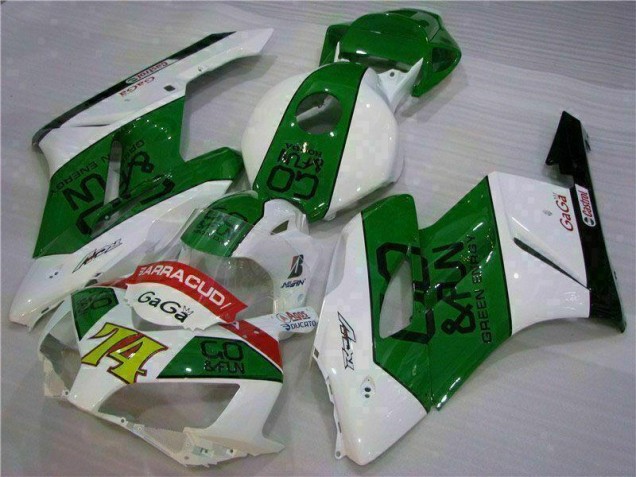 Inexpensive 2004-2005 Green White Honda CBR1000RR Motorcycle Fairing Inexpensive 2004-2005 Green White Honda CBR1000RR Motorcycle Fairing