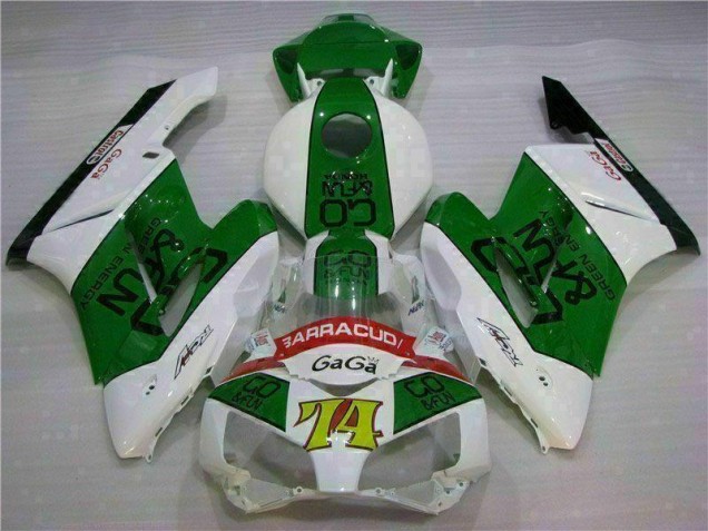 Inexpensive 2004-2005 Green White Honda CBR1000RR Motorcycle Fairing Inexpensive 2004-2005 Green White Honda CBR1000RR Motorcycle Fairing