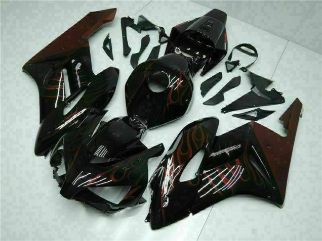 Inexpensive 2004-2005 Red Flame Honda CBR1000RR Motorcycle Fairing Kits Inexpensive 2004-2005 Red Flame Honda CBR1000RR Motorcycle Fairing Kits