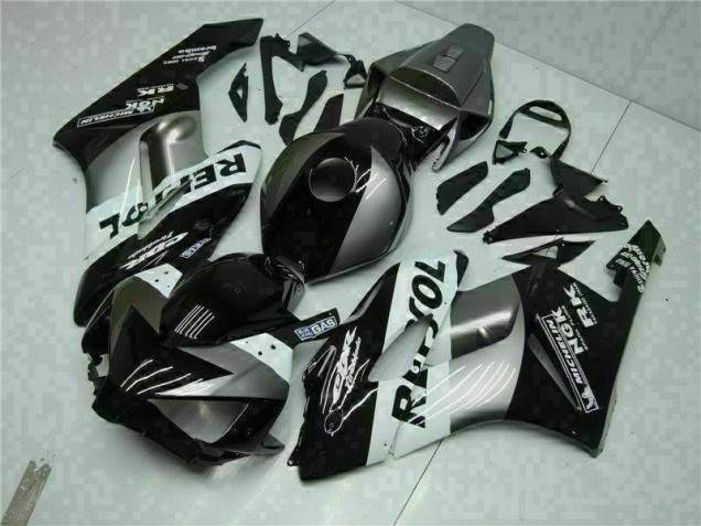 Inexpensive 2004-2005 Grey Black Repsol Honda CBR1000RR Motorcycle Fairings Kits Inexpensive 2004-2005 Grey Black Repsol Honda CBR1000RR Motorcycle Fairings Kits
