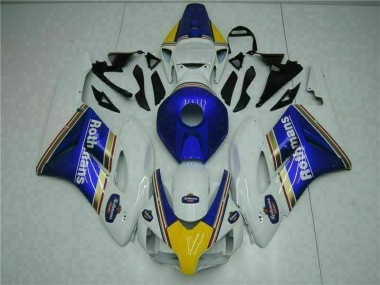 Inexpensive 2004-2005 Blue White Honda CBR1000RR Motorcyle Fairings