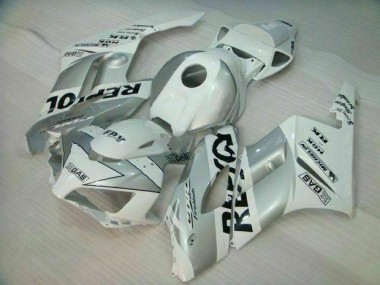 Inexpensive 2004-2005 Silver White Repsol Honda CBR1000RR Motor Fairings