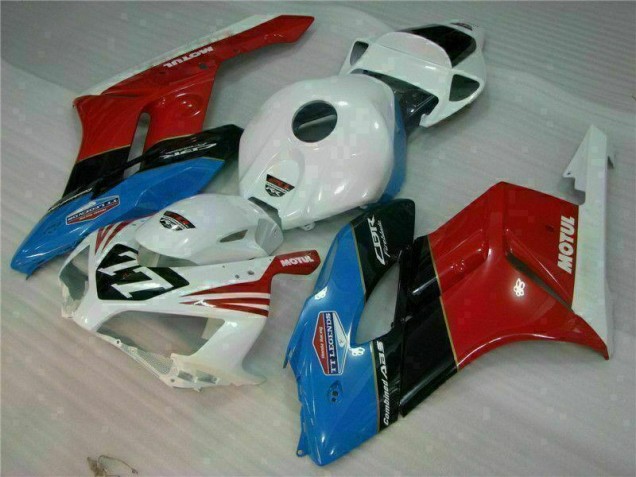 Inexpensive 2004-2005 White Red 77 Honda CBR1000RR Motorcycle Fairing Kits Inexpensive 2004-2005 White Red 77 Honda CBR1000RR Motorcycle Fairing Kits