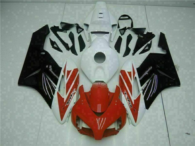 Inexpensive 2004-2005 Red White Honda CBR1000RR Motorcycle Fairings Kits