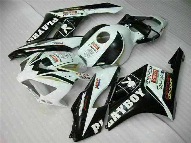 Inexpensive 2004-2005 Black White Honda CBR1000RR Motorcycle Fairings Inexpensive 2004-2005 Black White Honda CBR1000RR Motorcycle Fairings