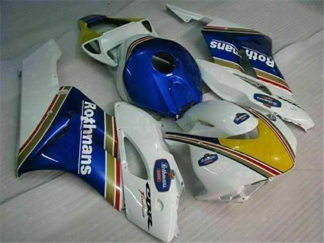 Inexpensive 2004-2005 Blue White Honda CBR1000RR Motorcycle Fairing