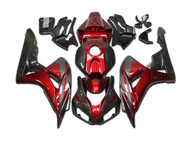 Inexpensive 2004-2005 Candy Red Grey Black Honda CBR1000RR Bike Fairings Inexpensive 2004-2005 Candy Red Grey Black Honda CBR1000RR Bike Fairings