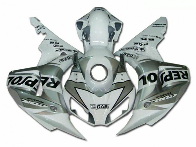 Inexpensive 2004-2005 Silver Repsol Honda CBR1000RR Bike Fairings & Plastics Inexpensive 2004-2005 Silver Repsol Honda CBR1000RR Bike Fairings & Plastics