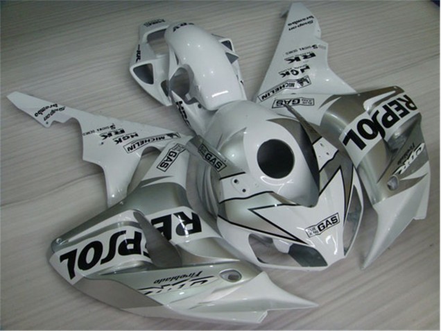Inexpensive 2004-2005 White Silver Black Repsol Honda CBR1000RR Replacement Fairings Inexpensive 2004-2005 White Silver Black Repsol Honda CBR1000RR Replacement Fairings