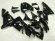 Inexpensive 2003-2005 Glossy Black Kawasaki ZX10R Bike Fairings
