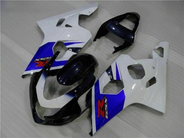 Inexpensive 2004-2005 Blue White Suzuki GSXR 600/750 Motorcycle Replacement Fairings Inexpensive 2004-2005 Blue White Suzuki GSXR 600/750 Motorcycle Replacement Fairings
