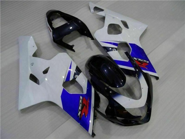 Inexpensive 2004-2005 Blue White Suzuki GSXR 600/750 Motorcycle Replacement Fairings Inexpensive 2004-2005 Blue White Suzuki GSXR 600/750 Motorcycle Replacement Fairings