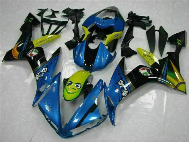 Inexpensive 2004-2006 Blue Yamaha YZF R1 Motorcycle Replacement Fairings Inexpensive 2004-2006 Blue Yamaha YZF R1 Motorcycle Replacement Fairings