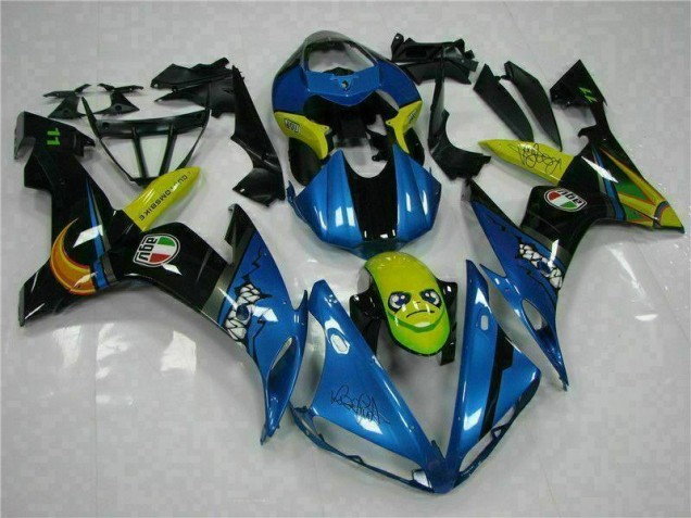 Inexpensive 2004-2006 Blue Yamaha YZF R1 Motorcycle Replacement Fairings Inexpensive 2004-2006 Blue Yamaha YZF R1 Motorcycle Replacement Fairings