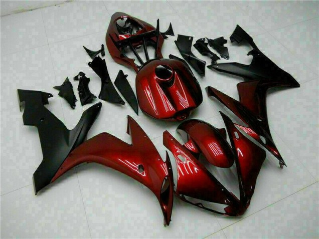 Inexpensive 2004-2006 Red Black Yamaha YZF R1 Motorcycle Fairings Inexpensive 2004-2006 Red Black Yamaha YZF R1 Motorcycle Fairings