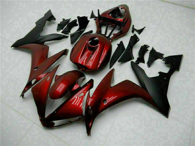 Inexpensive 2004-2006 Red Black Yamaha YZF R1 Motorcycle Fairings Inexpensive 2004-2006 Red Black Yamaha YZF R1 Motorcycle Fairings