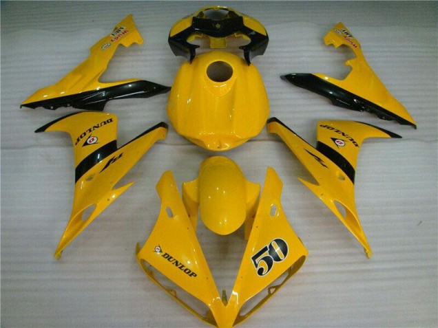 Inexpensive 2004-2006 Yellow Yamaha YZF R1 Motorbike Fairing Inexpensive 2004-2006 Yellow Yamaha YZF R1 Motorbike Fairing