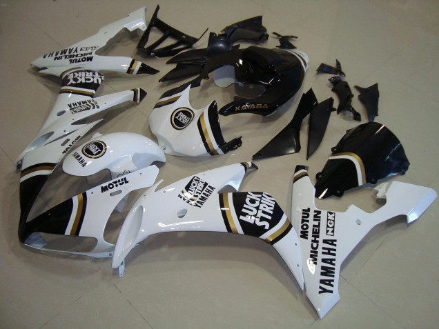 Inexpensive 2004-2006 Black Gold White Yamaha YZF R1 Bike Fairing Kit Inexpensive 2004-2006 Black Gold White Yamaha YZF R1 Bike Fairing Kit