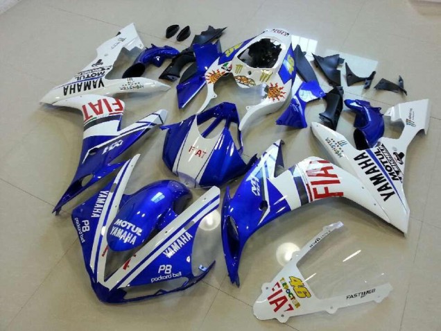Inexpensive 2004-2006 Blue White Red Yamaha YZF R1 Motorcycle Fairings Kits Inexpensive 2004-2006 Blue White Red Yamaha YZF R1 Motorcycle Fairings Kits