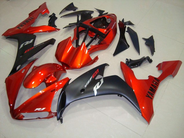 Inexpensive 2004-2006 Red Matte Black Yamaha YZF R1 Motorbike Fairings Inexpensive 2004-2006 Red Matte Black Yamaha YZF R1 Motorbike Fairings