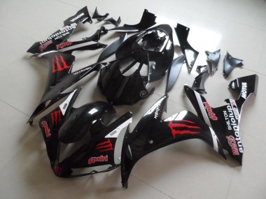 Inexpensive 2004-2006 Red Monster Yamaha YZF R1 Motorcycle Fairing Kit