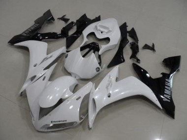 Inexpensive 2004-2006 White Black Yamaha YZF R1 Bike Fairings