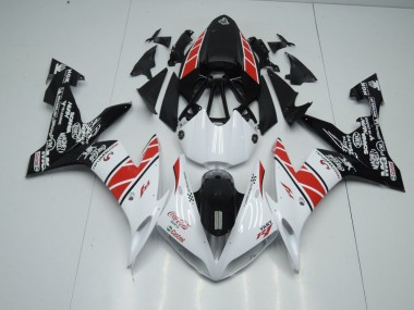 Inexpensive 2004-2006 White Black Stickers Yamaha YZF R1 Motorbike Fairing