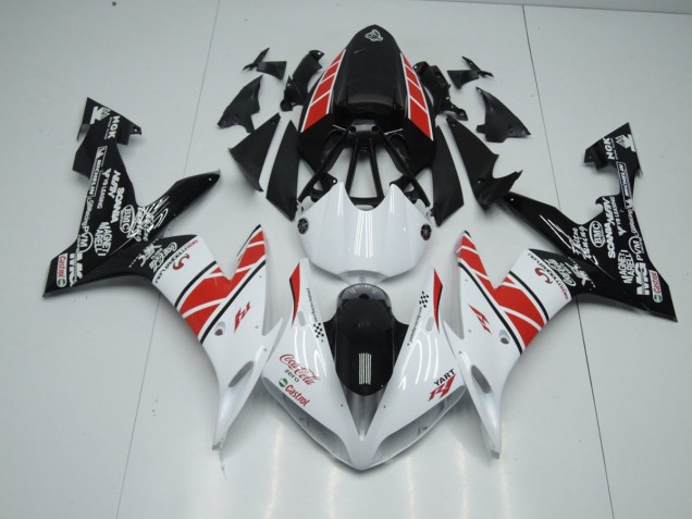 Inexpensive 2004-2006 White Black Stickers Yamaha YZF R1 Motorbike Fairing Inexpensive 2004-2006 White Black Stickers Yamaha YZF R1 Motorbike Fairing
