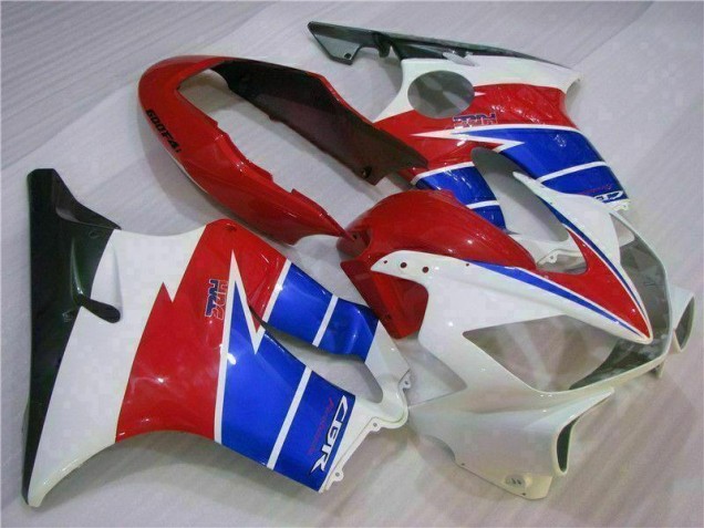 Inexpensive 2004-2007 White Red Honda CBR600 F4i Motorcyle Fairings