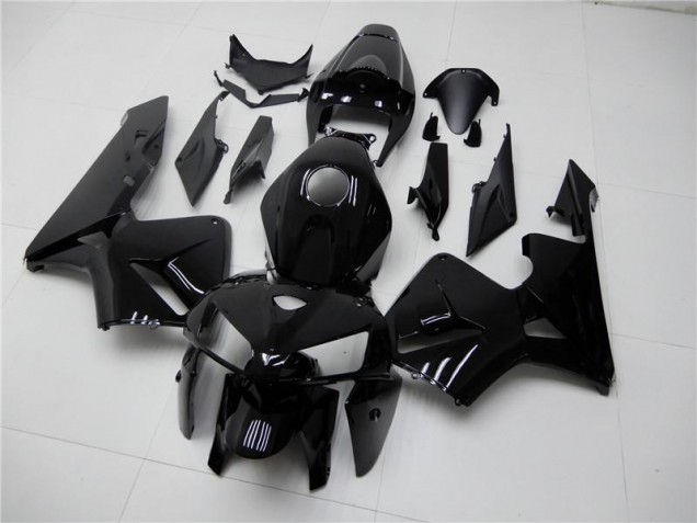 Inexpensive 2005-2006 Glossy Black Honda CBR600RR Motorcycle Fairing Kit Inexpensive 2005-2006 Glossy Black Honda CBR600RR Motorcycle Fairing Kit