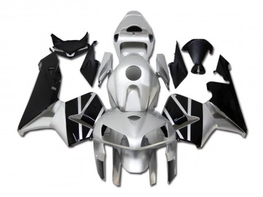 Inexpensive 2005-2006 Silver Black Honda CBR600RR Motor Bike Fairings