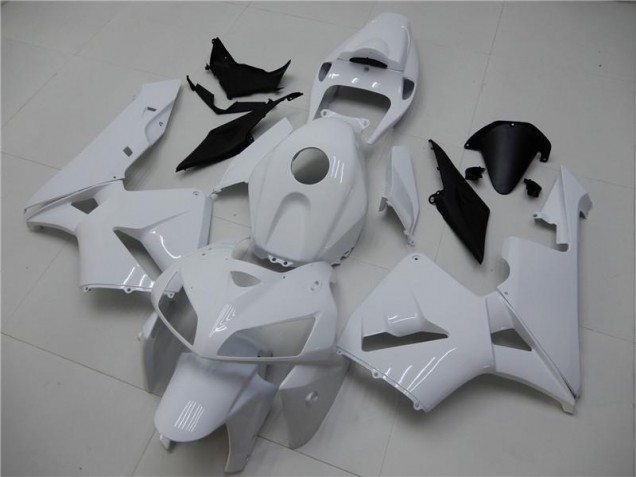 Inexpensive 2005-2006 Glossy White Honda CBR600RR Replacement Motorcycle Fairings Inexpensive 2005-2006 Glossy White Honda CBR600RR Replacement Motorcycle Fairings