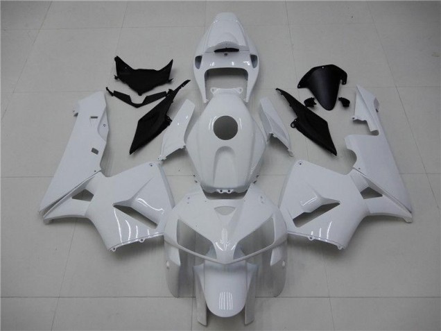 Inexpensive 2005-2006 Glossy White Honda CBR600RR Replacement Motorcycle Fairings Inexpensive 2005-2006 Glossy White Honda CBR600RR Replacement Motorcycle Fairings