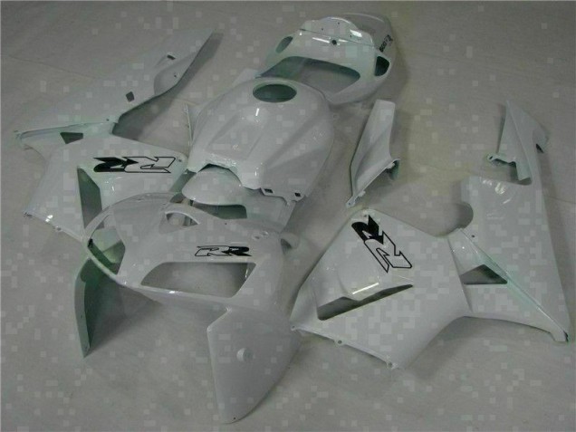 Inexpensive 2005-2006 White Honda CBR600RR Replacement Motorcycle Fairings Inexpensive 2005-2006 White Honda CBR600RR Replacement Motorcycle Fairings