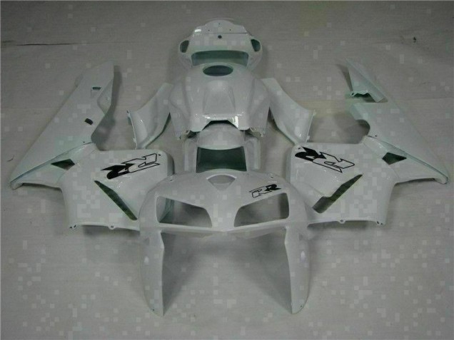 Inexpensive 2005-2006 White Honda CBR600RR Replacement Motorcycle Fairings Inexpensive 2005-2006 White Honda CBR600RR Replacement Motorcycle Fairings