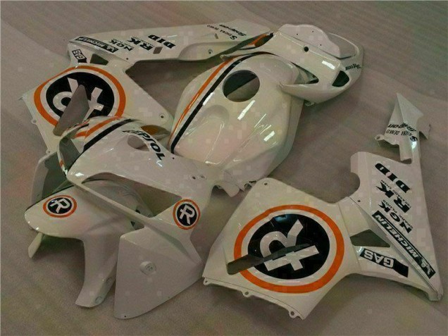 Inexpensive 2005-2006 White Repsol Honda CBR600RR Motorcycle Bodywork Inexpensive 2005-2006 White Repsol Honda CBR600RR Motorcycle Bodywork