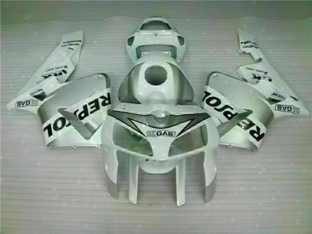 Inexpensive 2005-2006 White Repsol Honda CBR600RR Motorbike Fairing Kits Inexpensive 2005-2006 White Repsol Honda CBR600RR Motorbike Fairing Kits