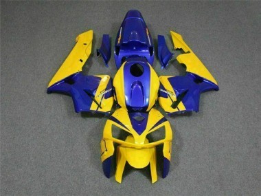 Inexpensive 2005-2006 Yellow Honda CBR600RR Replacement Fairings