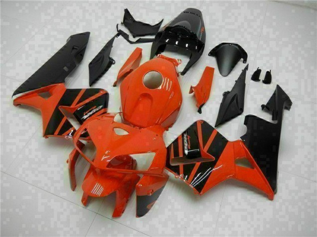Inexpensive 2005-2006 Orange Honda CBR600RR Motor Bike Fairings