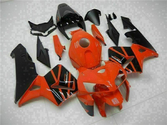 Inexpensive 2005-2006 Orange Honda CBR600RR Motor Bike Fairings