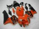 Inexpensive 2005-2006 Orange Honda CBR600RR Motor Bike Fairings