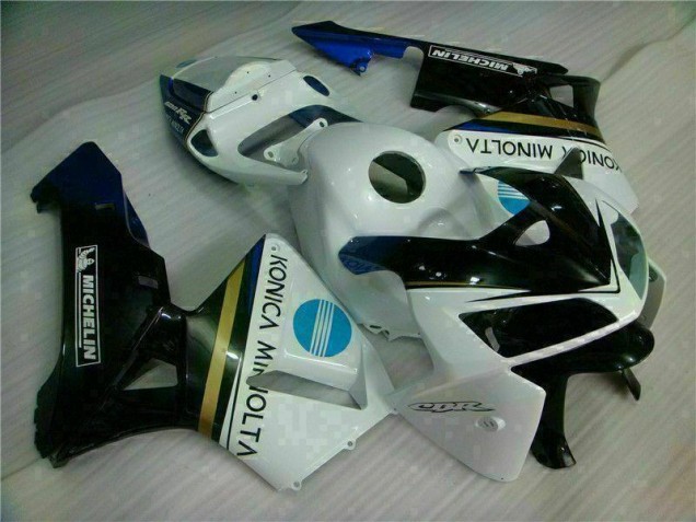 Inexpensive 2005-2006 White Black Honda CBR600RR Replacement Motorcycle Fairings Inexpensive 2005-2006 White Black Honda CBR600RR Replacement Motorcycle Fairings
