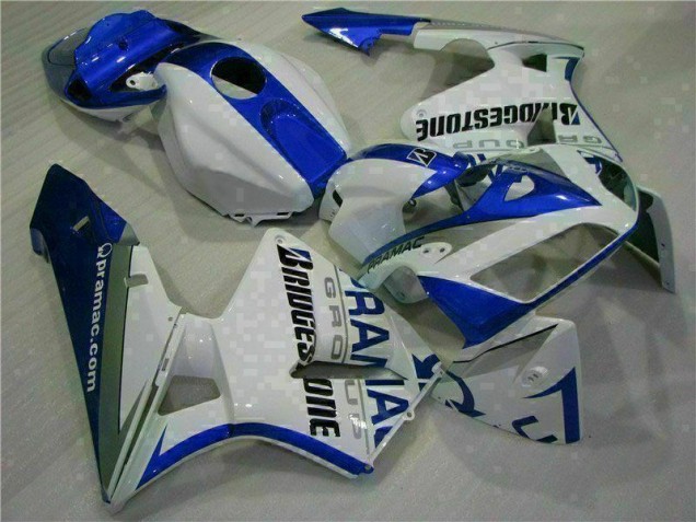 Inexpensive 2005-2006 White Blue Honda CBR600RR Motorcycle Fairing Kits Inexpensive 2005-2006 White Blue Honda CBR600RR Motorcycle Fairing Kits