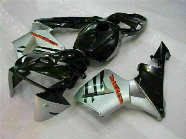 Inexpensive 2005-2006 Glossy Black Honda CBR600RR Motor Bike Fairings Inexpensive 2005-2006 Glossy Black Honda CBR600RR Motor Bike Fairings