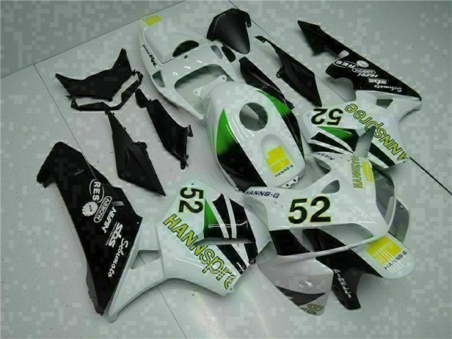 Inexpensive 2005-2006 White Yellow Green 52 Honda CBR600RR Motorcycle Bodywork Inexpensive 2005-2006 White Yellow Green 52 Honda CBR600RR Motorcycle Bodywork
