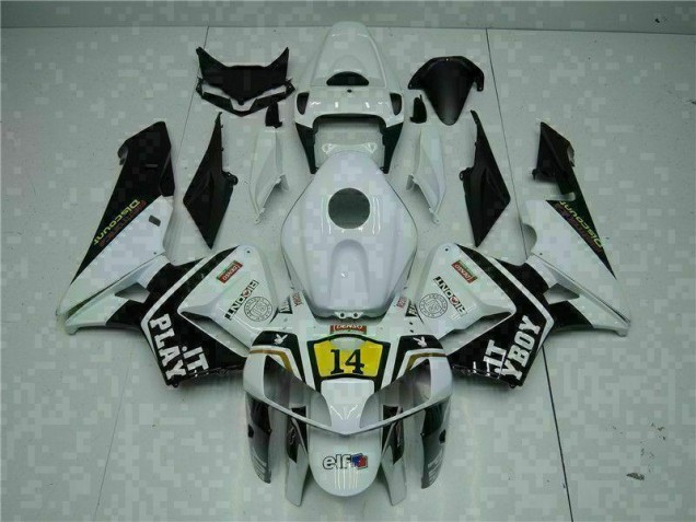 Inexpensive 2005-2006 White Playboy 14 Honda CBR600RR Motorcycle Replacement Fairings Inexpensive 2005-2006 White Playboy 14 Honda CBR600RR Motorcycle Replacement Fairings